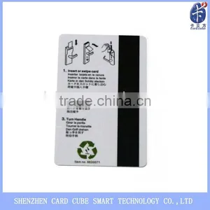 Hotel Magnetic Key Card With Chip thumbnail-1