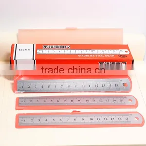 15 CM/6-INCH Metal Ruler/Steel Ruler thumbnail-4