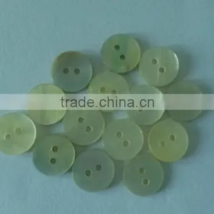 Natural Chinese 2 Holes Agoya Shell Buttons thumbnail-3