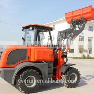 Qingdao Everun 2 Ton Wheel Loader Er20 With Snow Blade With CE thumbnail-2