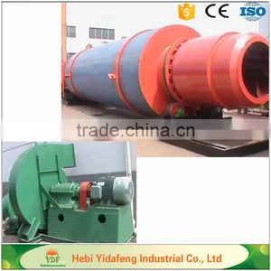 Single Drum Rotary Dryer For Bits of Wood thumbnail-2