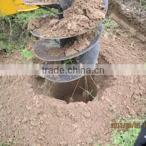 Skid Steer Loader Attachment Mini Earth Auger thumbnail-1