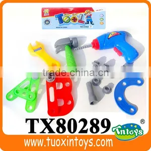 Plastic Cheap Toy Tool for Kids, Toy Mechanic Tool Box Set, Bricolage Tool Toy thumbnail-6