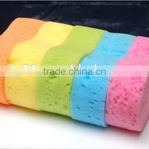 Effective Cleaning ~! Colorful and 8shape Cleaning Sponge for Washing Car thumbnail-1