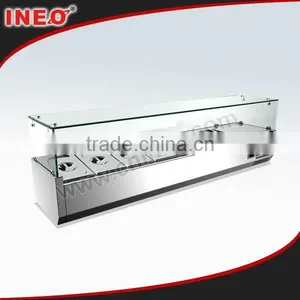 Counter Top Stainless Steel Pizza Table/Pizza Work Table (6 Pans) in Kitchen&Restaurant thumbnail-1