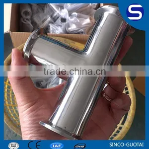 ASTM/DIN Stainless Steel Welded Tube Fitting Tee thumbnail-2