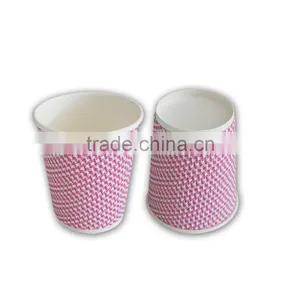 12oz Hot Drinking Ripple Wall Kraft Paper Cups thumbnail-4