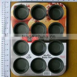 12 CUP CAKE BAKING PANS thumbnail-1