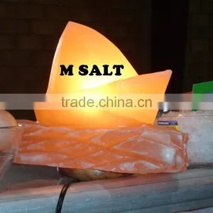 Himalayan Floating Ship Salt Lamp thumbnail-1
