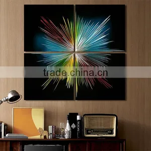 Creative Wall Decor Metal Painting Hand Printed Aluminum Art thumbnail-2