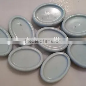 15 Cavity Oval Shaped Silicone Handmade Flexible Cake Soap Mold thumbnail-5