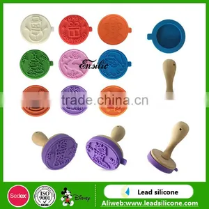 100% Food Grade Homemade Silicone Cookie Stamper thumbnail-1