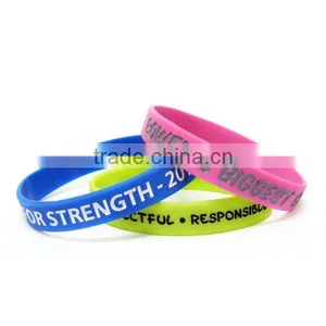 Wholesale 2014 New Design Silicone Bracelets thumbnail-1