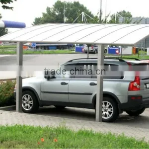 Pulling Style Modern Prefab Carport With Strong Aluminium Frame thumbnail-1