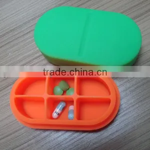 Hot Sale Promotional Silicone Pill Box thumbnail-1