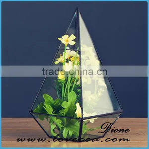 Fashion High Quality Indoor Home Geometric Glass Display Cases thumbnail-4