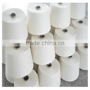 Low Market Price Combed Cotton Yarn 30s/2 Raw White on Cone for Weaving thumbnail-1