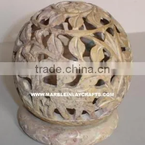 Exclusive Indian Carved Candle Lamps thumbnail-1
