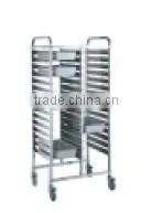 Platform Trolley / Cleaning Trolley / Stainless Steel Trolley thumbnail-1