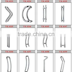 Best Selling Polished Stainless Steel Door Handle/Door Pull Handle For Glass Door thumbnail-6