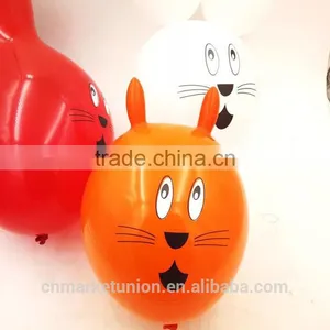 Wholesale Custom 100% Natural Printed Latex Balloon Rabbit Shape Balloon thumbnail-2