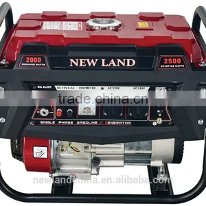 New Model 5.0kW 13hp Portable Gasoline Generator Air-cooled 4-stroke thumbnail-1