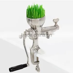 New Stainless Steel Wheat Grass/Hand Juicer/Manual Wheatgrass Extractor thumbnail-1