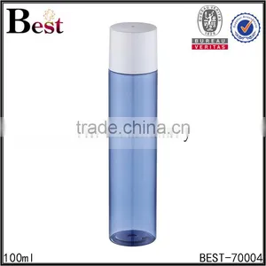 2017 Hot New Products Cosmetic Lotion Plastic Cap Clear Empty 100ml Plastic Bottle Wholesale thumbnail-4