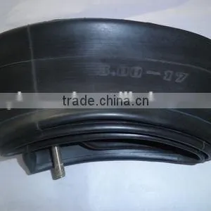Brazil Quality 3.00-17 Buytl Rubber Inner Tube for Motorcycle thumbnail-1