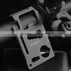 11 in 1 Mini Emergency Survival Multi Function Card Tool thumbnail-6