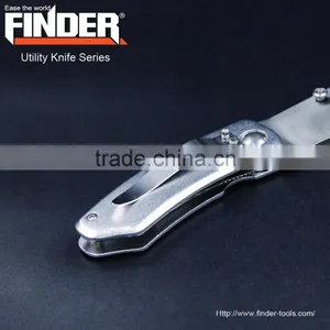 Folding Liner-lock Stainless Steel Utility Knife thumbnail-4