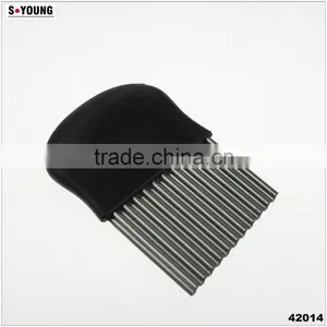 42014 Stainless Steel Cheese Vegetable Crinkle Cutter thumbnail-1