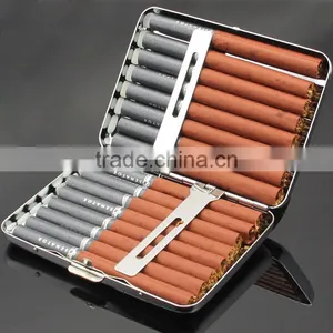 2017 High Quality 16 Metal Stainless Steel Cigarette Box Case thumbnail-1