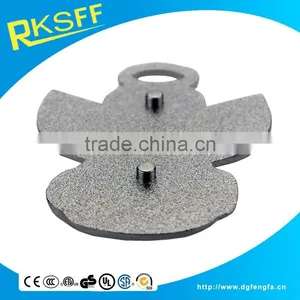 Rivet Angel Shape Metal Logo With Zinc Alloy thumbnail-6