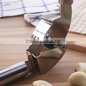 Cheap Home Stainless Steel 430 Stainless Steel Garlic Press Commercial Garlic Press Peeler thumbnail-5