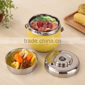 Multifunctional Supplies Blue Sectional Stainless Steel Food Containers For Lunch thumbnail-4