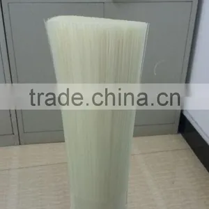 off White Polyetser PET Filament Bristles for Brush Making 0.25mm Diameter thumbnail-1