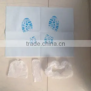New Products Seat Cover Foot Mat Plastic Disposable 5 in 1 Car Care thumbnail-3