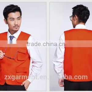 OEM Orange Convass Hunting Vest thumbnail-1