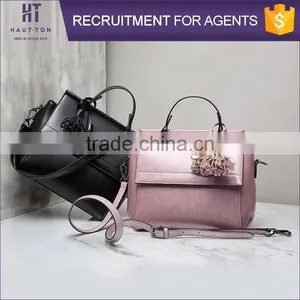 New Style Vintage Ladies Tassel Tote Shoulder Handbags Hot Sale Fashion Women Genuine Split Cow Leather Shoulder Bags With Strap thumbnail-1