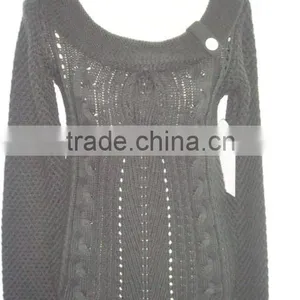 Women's Knitted Sweater thumbnail-1