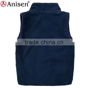 Oem Factory Fleece Custom Men Vest thumbnail-2