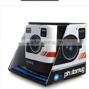Retro Camera Photomug,Mustard Photo Mug thumbnail-2