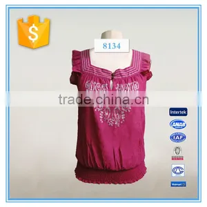 Ladies New Design Fashion Cotton Top Cutting From Bangkok Ethnic Style thumbnail-1