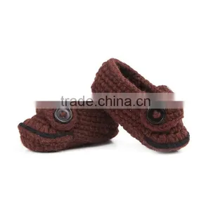 Big Mouth Frog Design Crochet Knitting Kids Shoes thumbnail-4