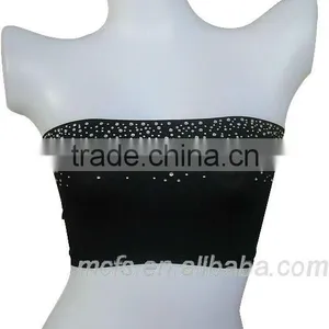 Strapless Girls Lingerie Bra Intimates Diamond Tube Bra Top Sexy Seamless Women's Tube Bra thumbnail-3