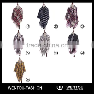 Wholesale Fashionable Tartan Plaid Scarf thumbnail-3