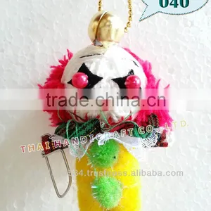 Handmade Keychains Keyrings Voodoo Doll String Accessories Bag Gifts thumbnail-1