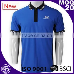 BSCI Factory Audit Design With Combination Striped Wholesale Vietnam Polo Shirt thumbnail-1