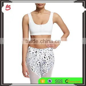 2017latest Fashion Sexy Woman Sport Bra Set Wholesale Sports Bra and Legging Pants Girl Sports Clothes Sets thumbnail-1